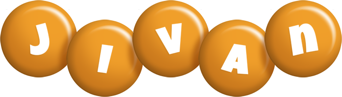 Jivan candy-orange logo