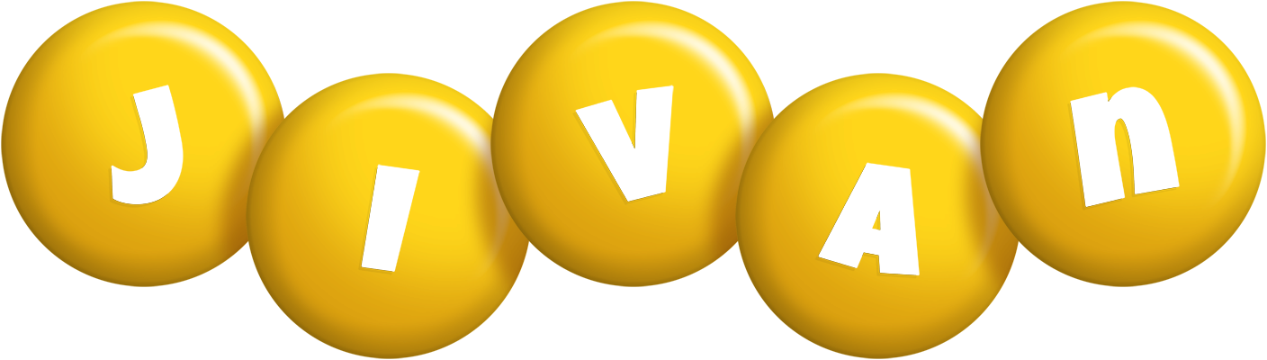 Jivan candy-yellow logo