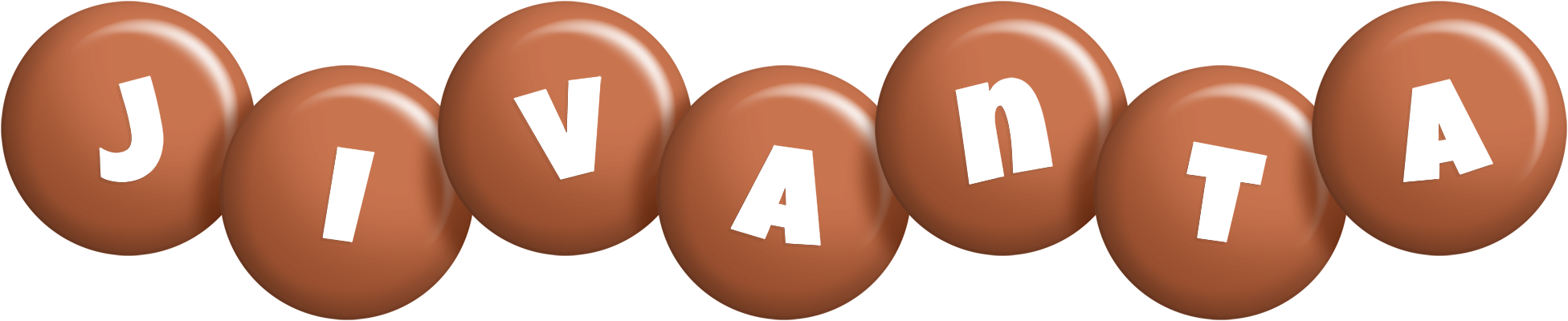 Jivanta candy-brown logo