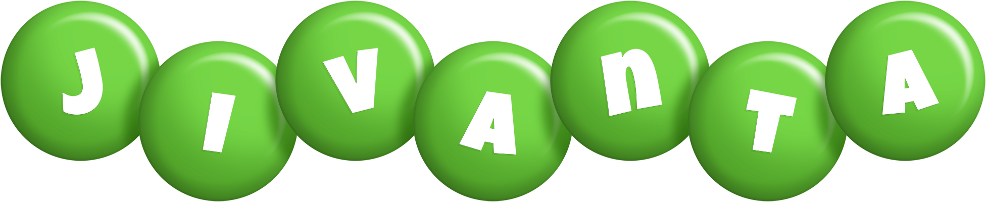 Jivanta candy-green logo