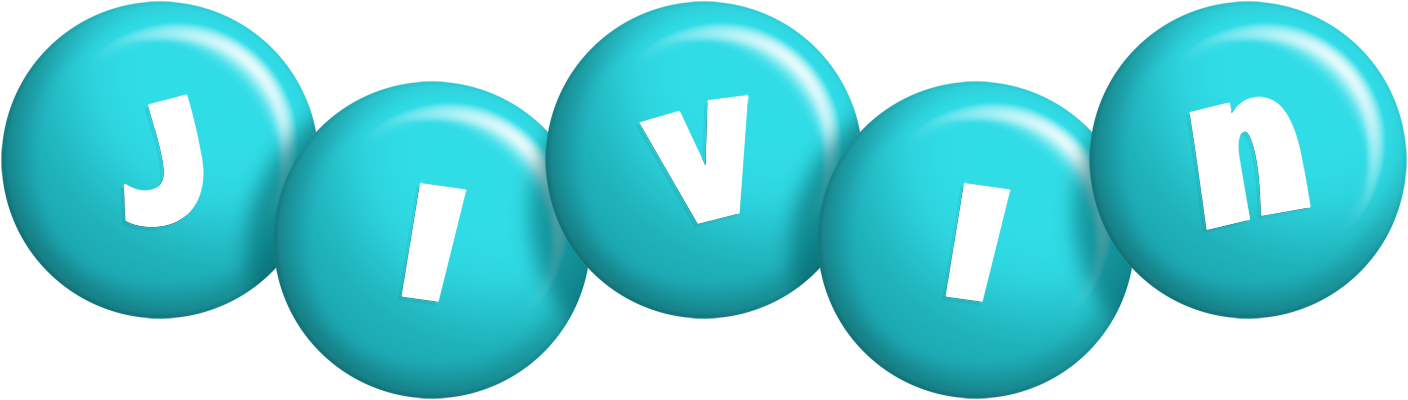 Jivin candy-azur logo