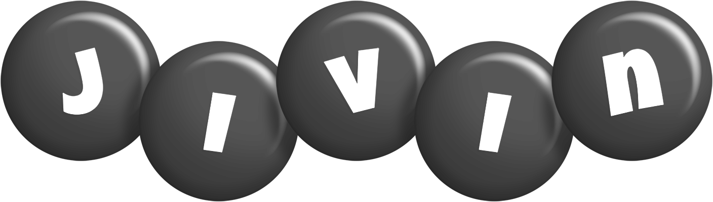 Jivin candy-black logo