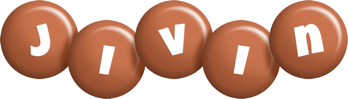 Jivin candy-brown logo
