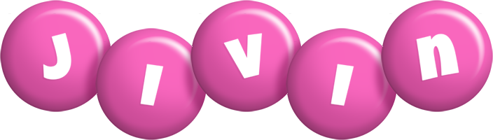 Jivin candy-pink logo
