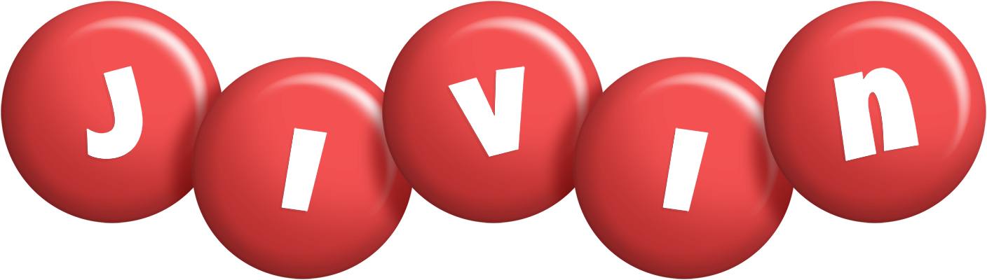 Jivin candy-red logo