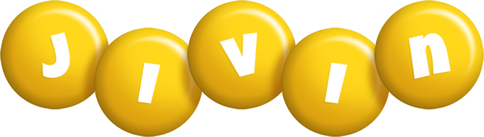 Jivin candy-yellow logo