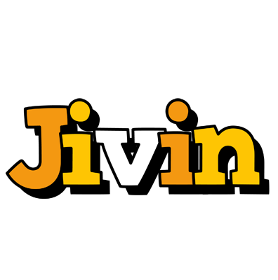 Jivin cartoon logo