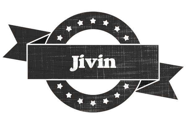 Jivin grunge logo