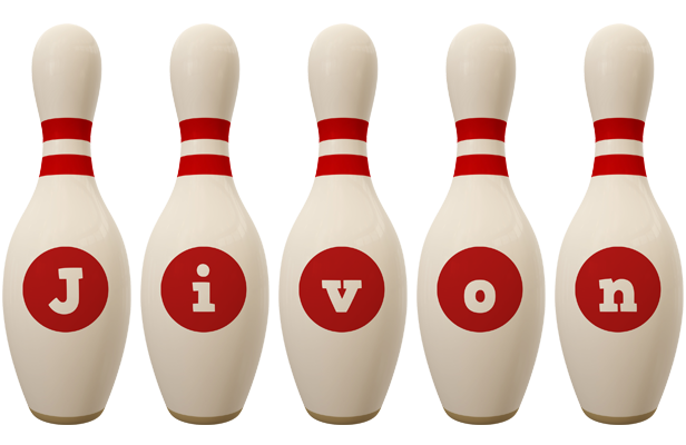 Jivon bowling-pin logo