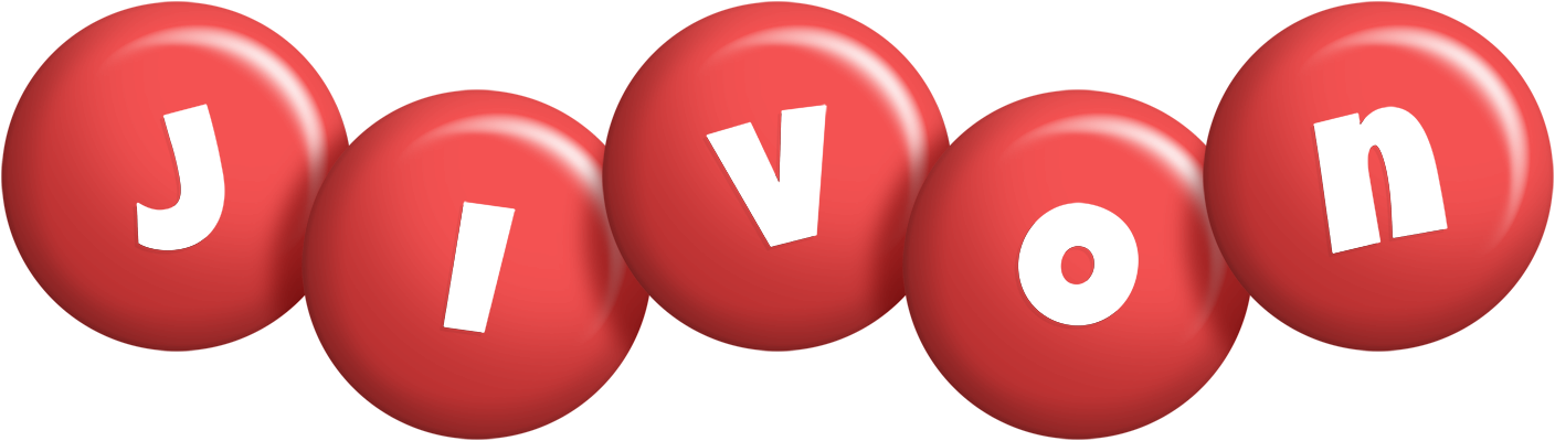 Jivon candy-red logo