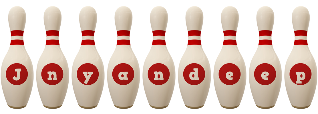 Jnyandeep bowling-pin logo