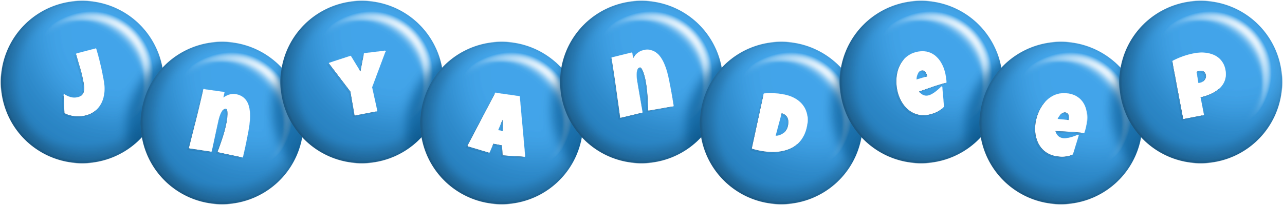 Jnyandeep candy-blue logo