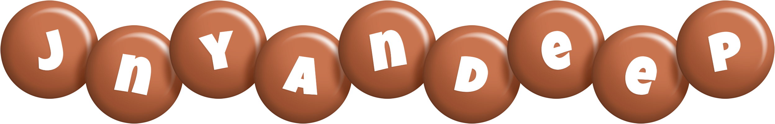 Jnyandeep candy-brown logo