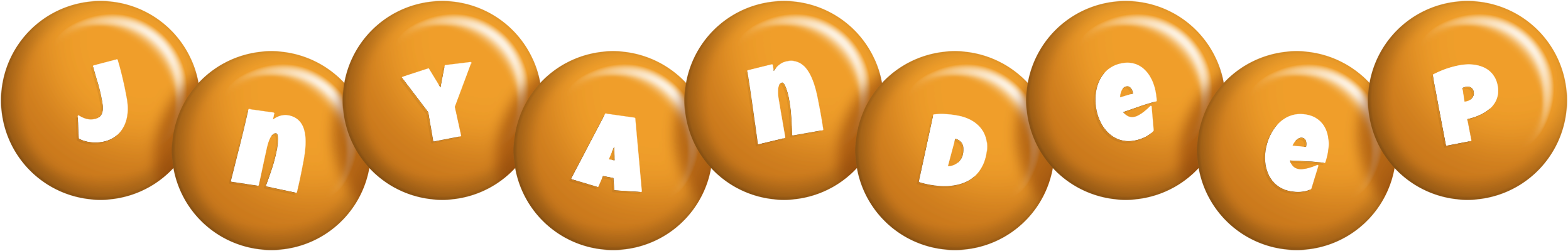 Jnyandeep candy-orange logo