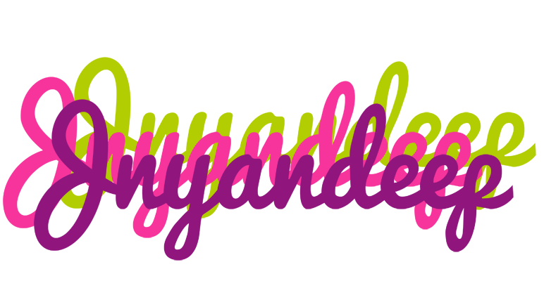 Jnyandeep flowers logo