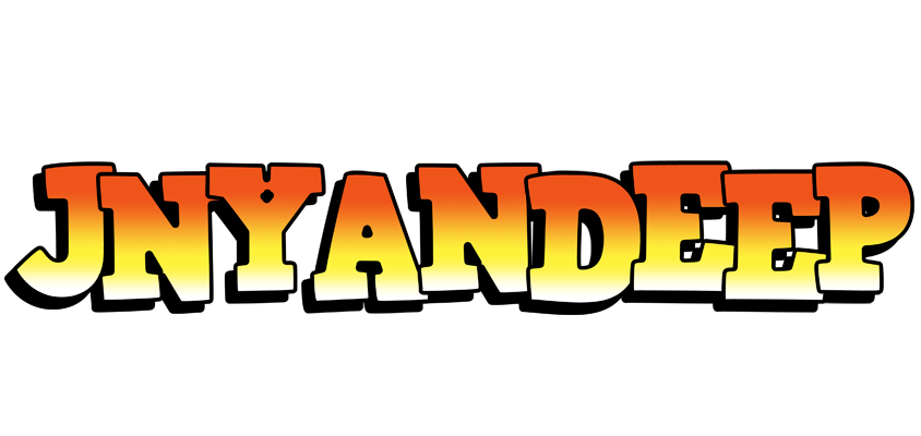 Jnyandeep sunset logo