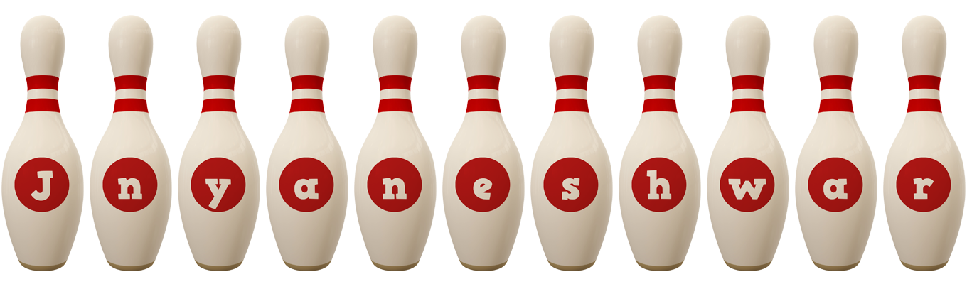 Jnyaneshwar bowling-pin logo