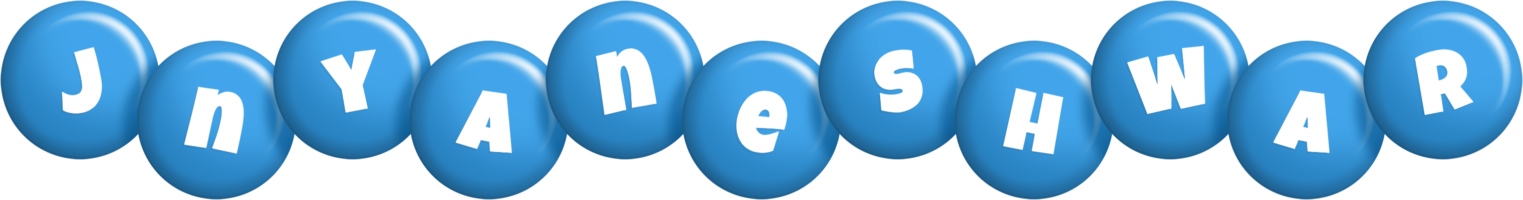 Jnyaneshwar candy-blue logo