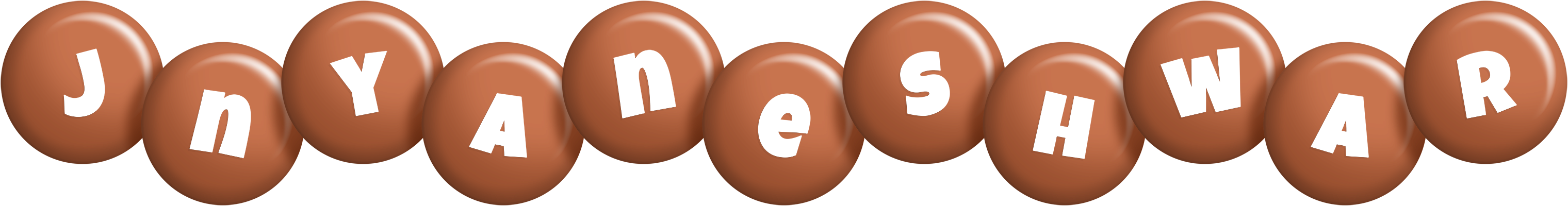 Jnyaneshwar candy-brown logo