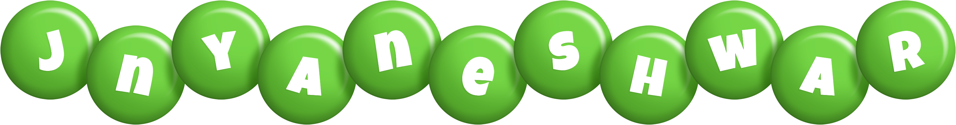 Jnyaneshwar candy-green logo