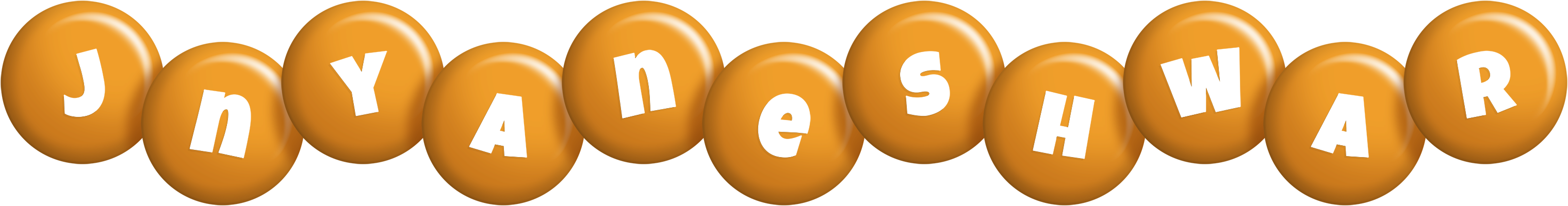 Jnyaneshwar candy-orange logo