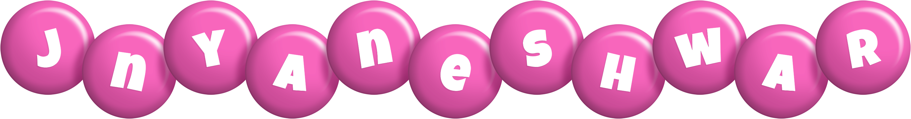 Jnyaneshwar candy-pink logo
