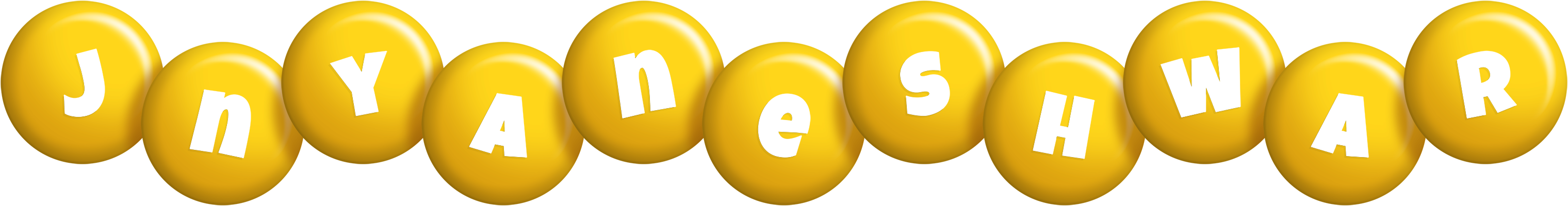 Jnyaneshwar candy-yellow logo