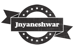 Jnyaneshwar grunge logo