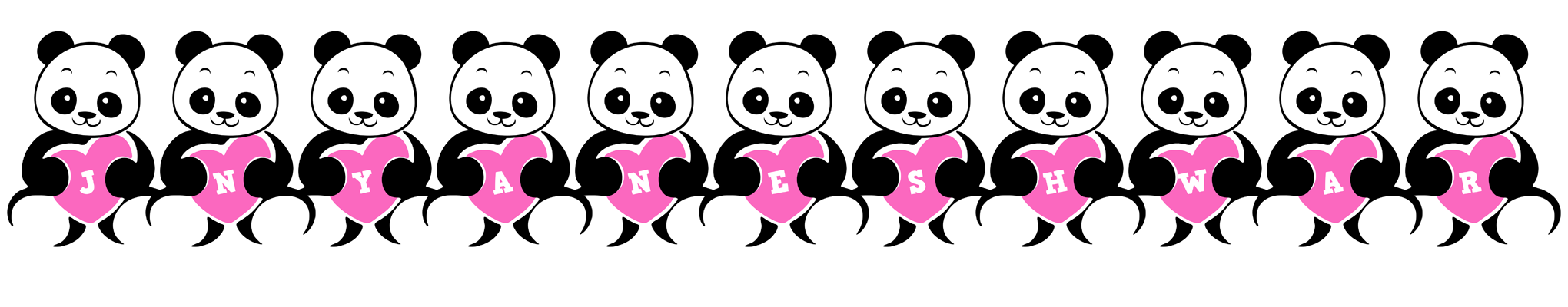 Jnyaneshwar love-panda logo