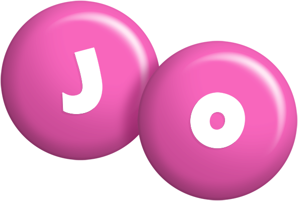 Jo candy-pink logo