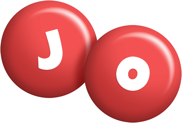 Jo candy-red logo