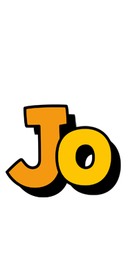 Jo cartoon logo