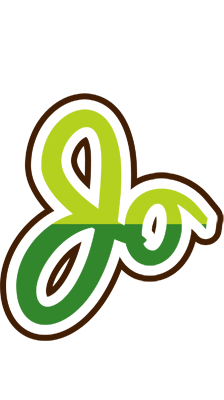 Jo golfing logo