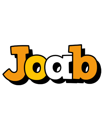 Joab cartoon logo