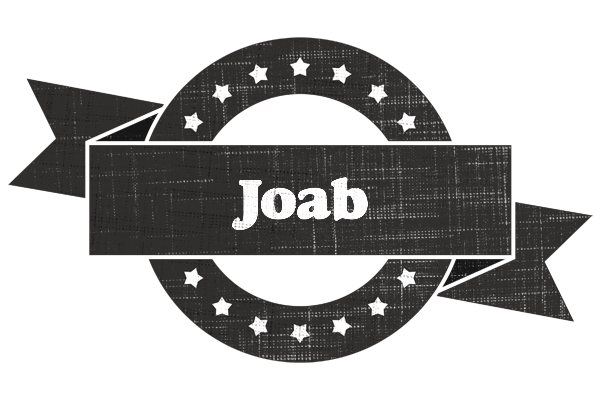 Joab grunge logo