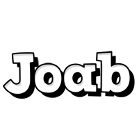 Joab snowing logo