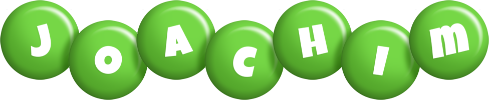 Joachim candy-green logo