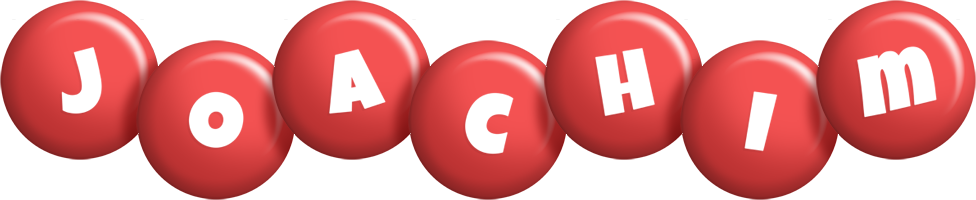 Joachim candy-red logo