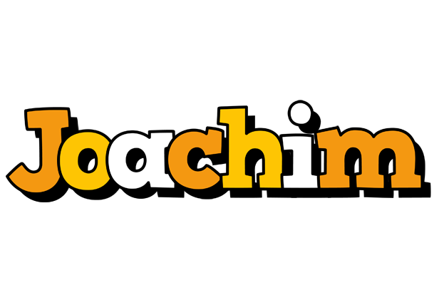 Joachim cartoon logo