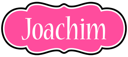 Joachim invitation logo