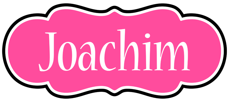 Joachim invitation logo