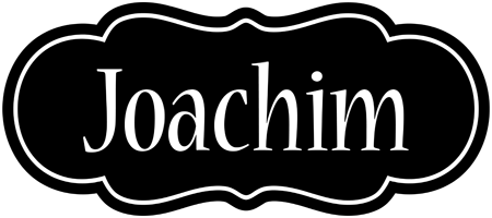 Joachim welcome logo