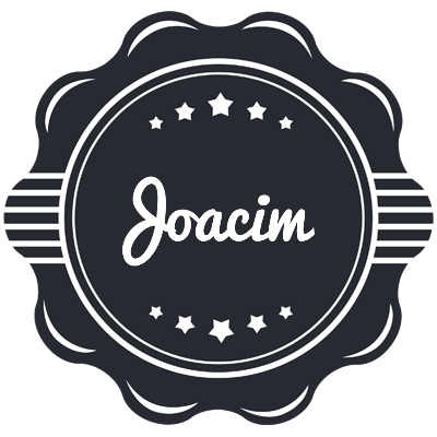 Joacim badge logo