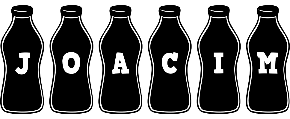 Joacim bottle logo