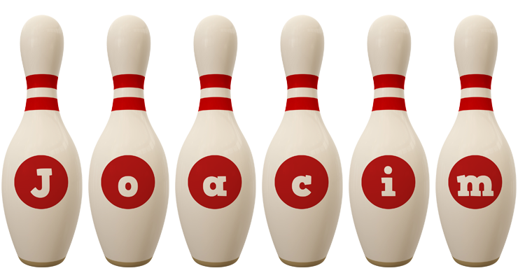 Joacim bowling-pin logo
