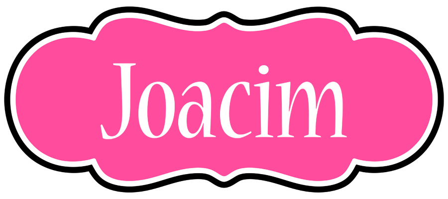 Joacim invitation logo