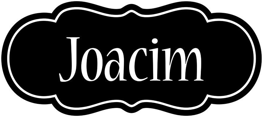 Joacim welcome logo