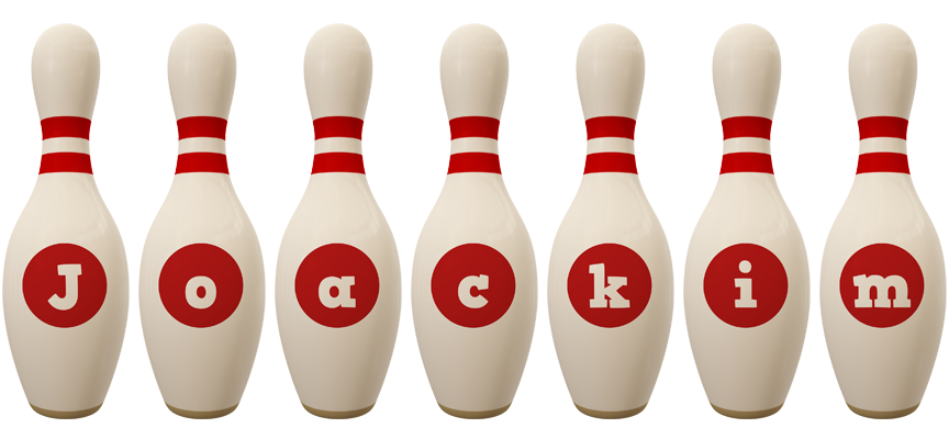 Joackim bowling-pin logo