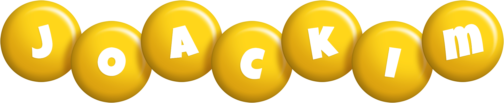 Joackim candy-yellow logo