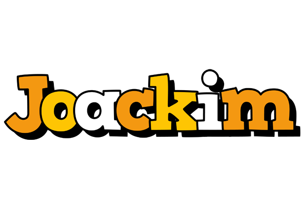 Joackim cartoon logo